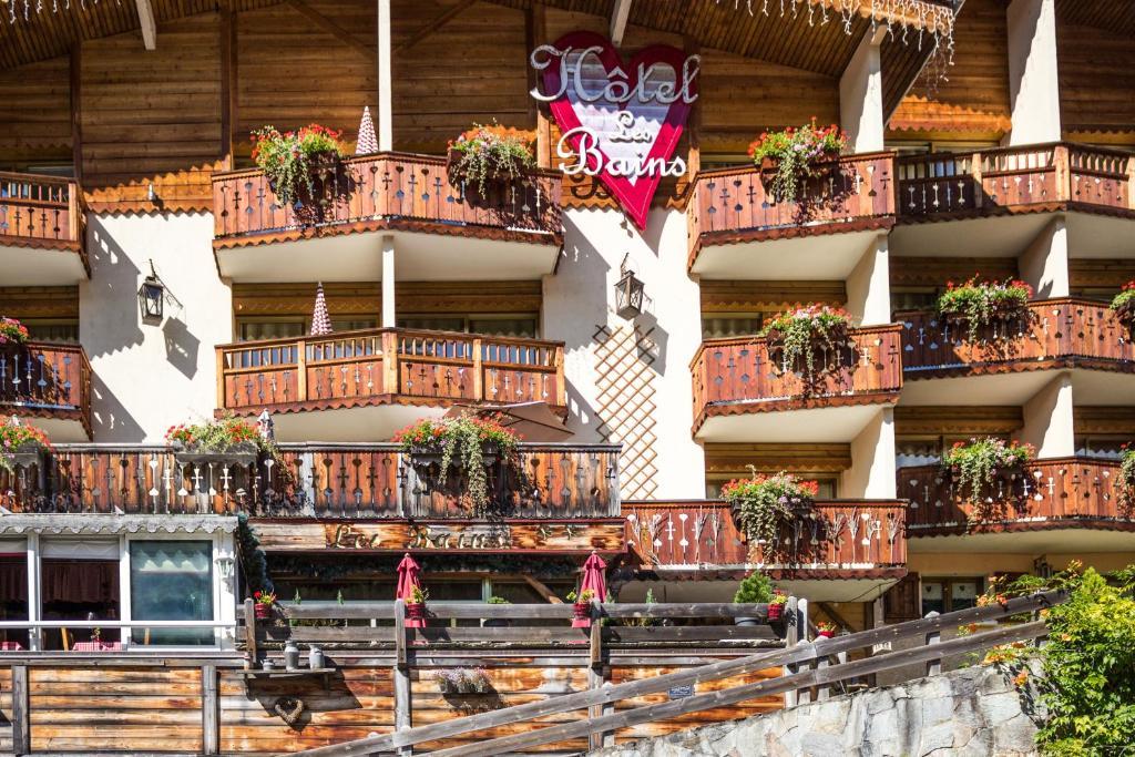 Les Bains Hotel Brides-les-Bains Exterior foto